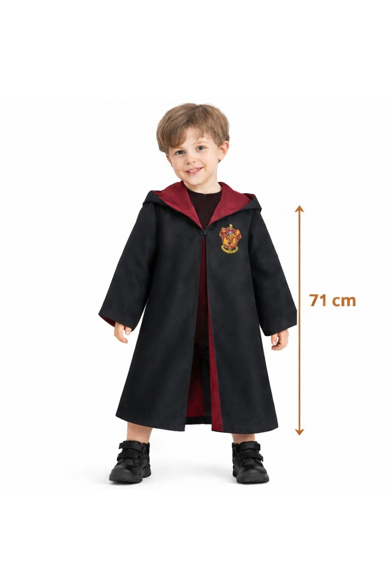 Harry Potter Tarzı Çocuk Cübbesi 2 - 4 Yaş