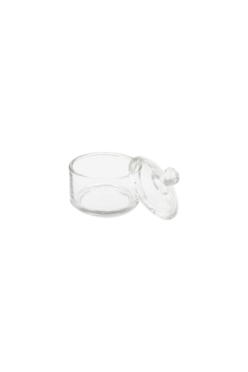 Şekerlik Mini Kapaklı Cam Şekerlik 90ml