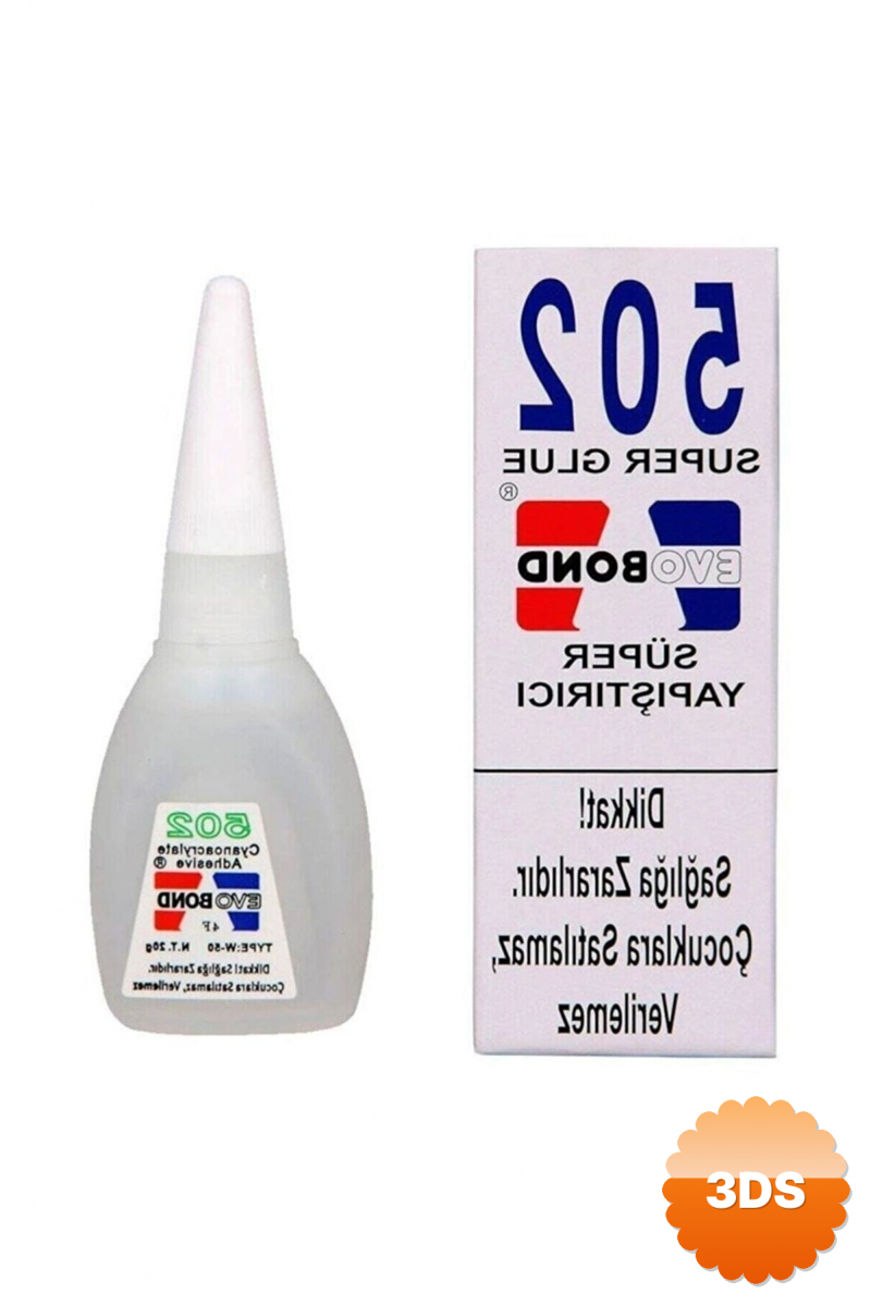 Evobond 502 Japon Yapıştırıcısı Süper Glue 20 Gr