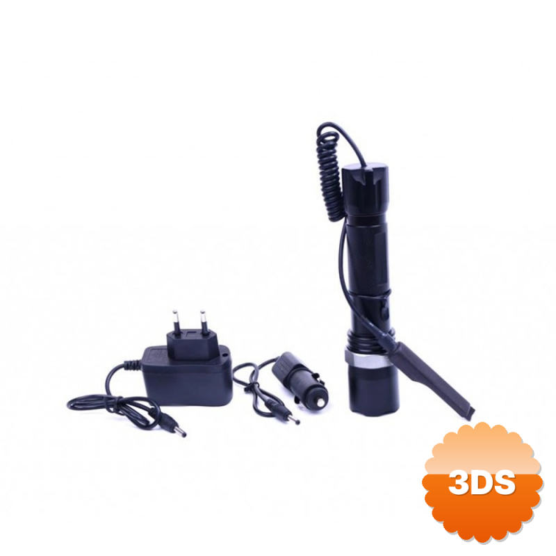 Bisiklet Feneri Şarjlı Pilli Wt - 040