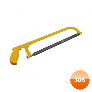 Demir Testeresi 2ın1 Ağızlı Metal İskelet 12" 300mm