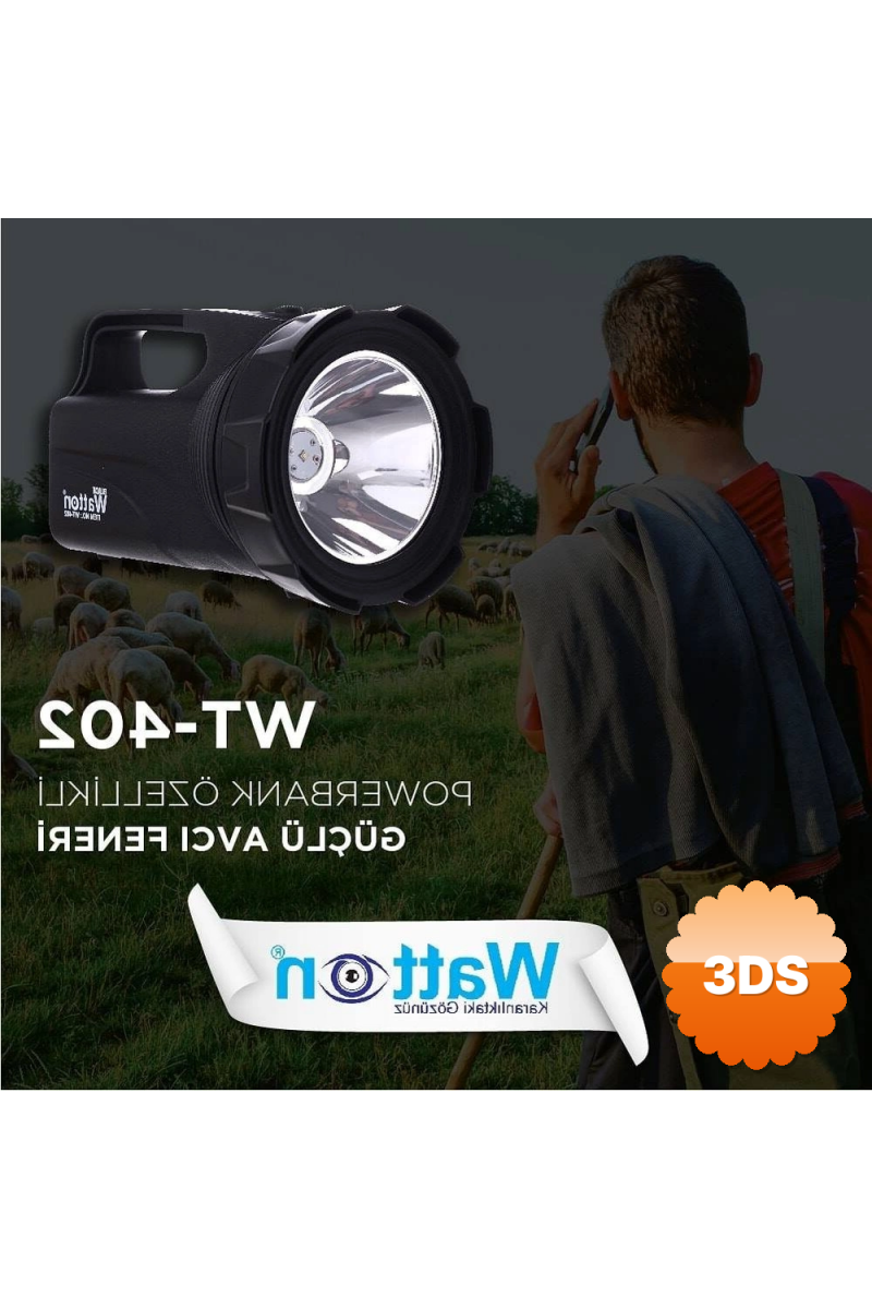 Profesyonel Avcı Feneri 30 W Gücünde Wt - 402