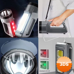 Güçlü Şarjlı Fener Masa Lambası Wt - 603