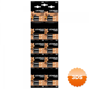 Duracell 20'li Kartela 1.5 V Alkalin Aa Kalem Pil