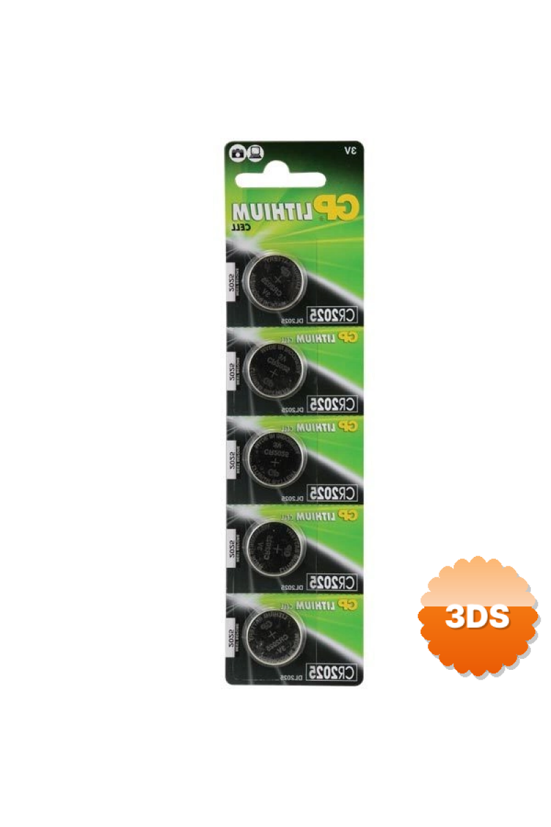 Gp Cr2025 3 V Lityum 5li Para Pil