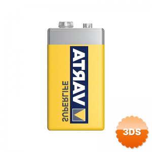 Varta Superlife Çinko 9 Volt Pil 12'li Paket