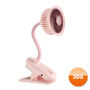 Taşınabilir Mini Klips Bebek Arabası Fanı, Fan Elektrikli Soğutma Hava Sirkülatöründe 360 Derece Dönebilen Klips