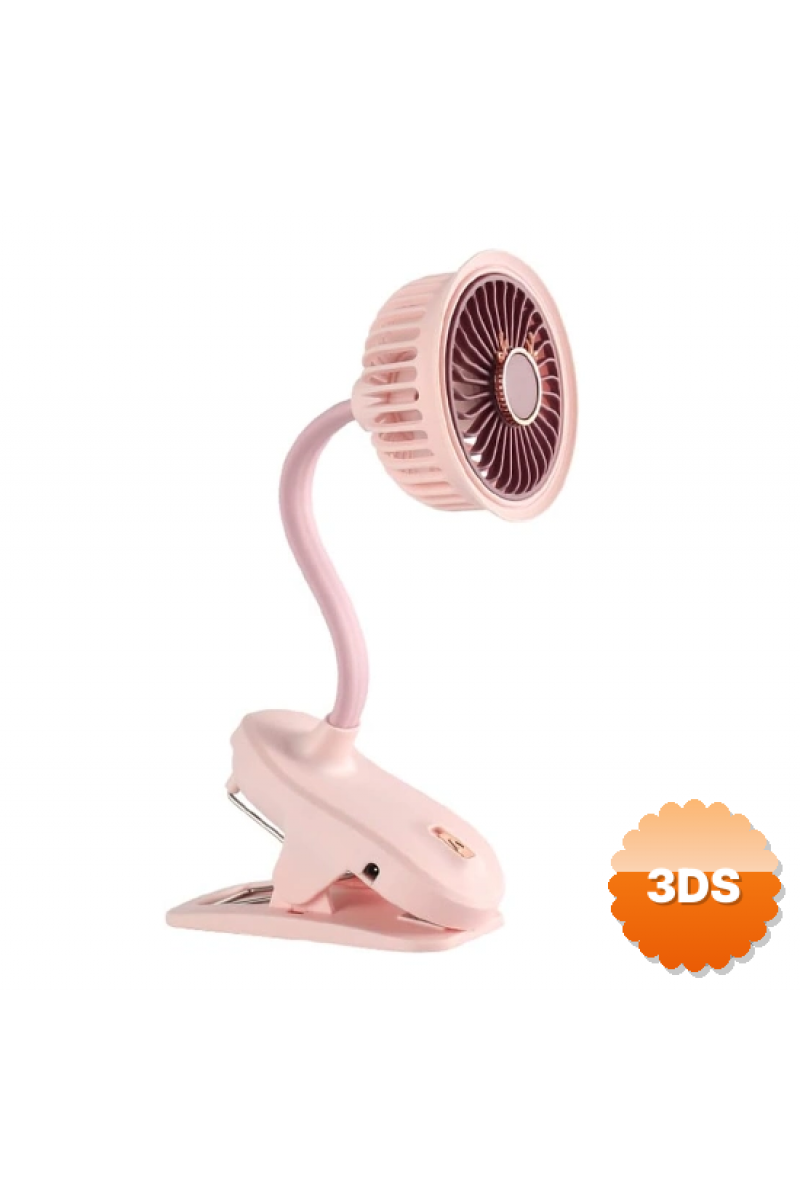 Taşınabilir Mini Klips Bebek Arabası Fanı, Fan Elektrikli Soğutma Hava Sirkülatöründe 360 Derece Dönebilen Klips