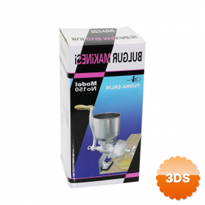 Tuğra Çelik Bulgur Tahıl Öğütme Makinesi Kollu Öğütücü Mengeneli