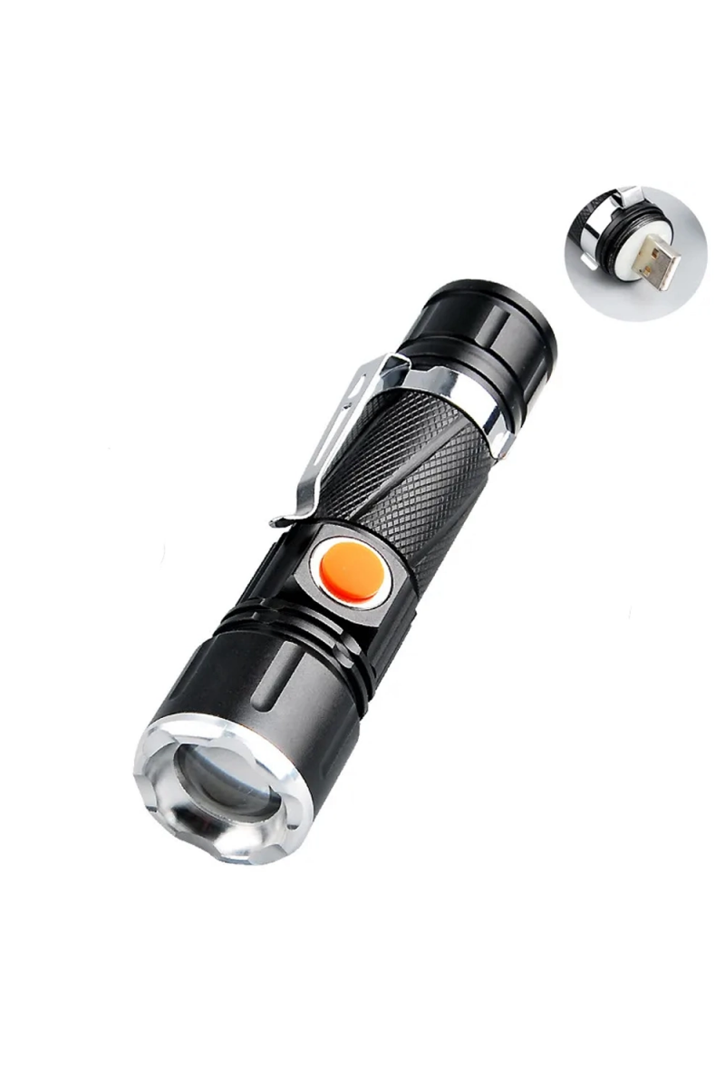P50 Led Şarjli Mıknatıslı Usb El Feneri Wt - 622
