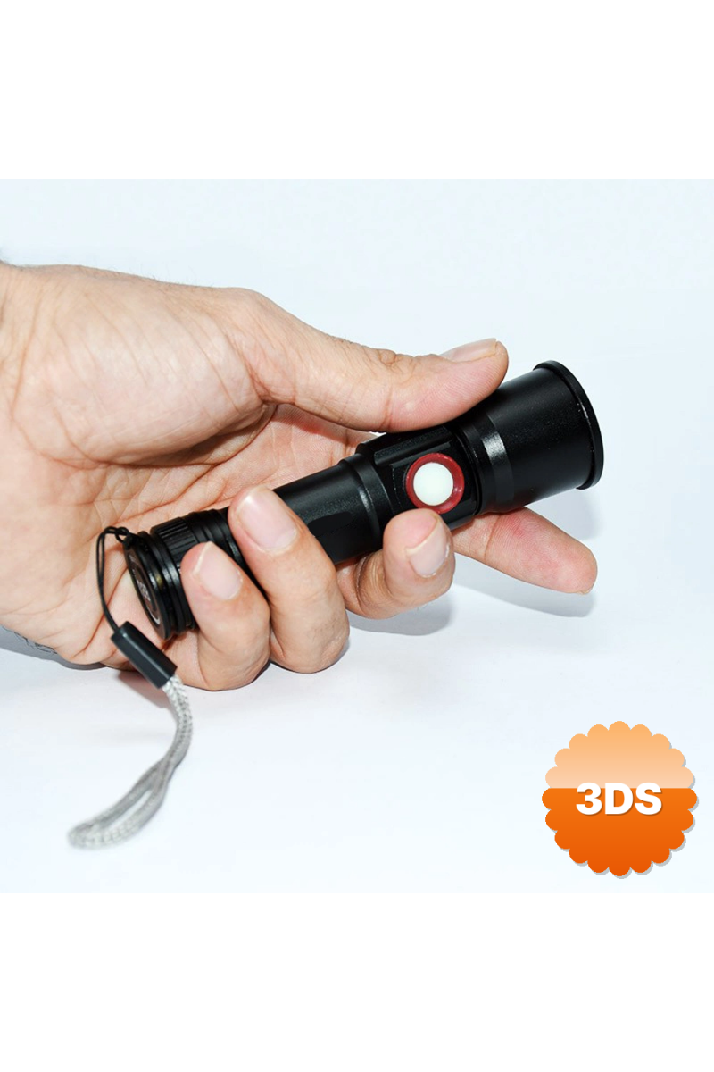 1.000 Lümen Usb Şarjlı Led El Feneri Wt - 611