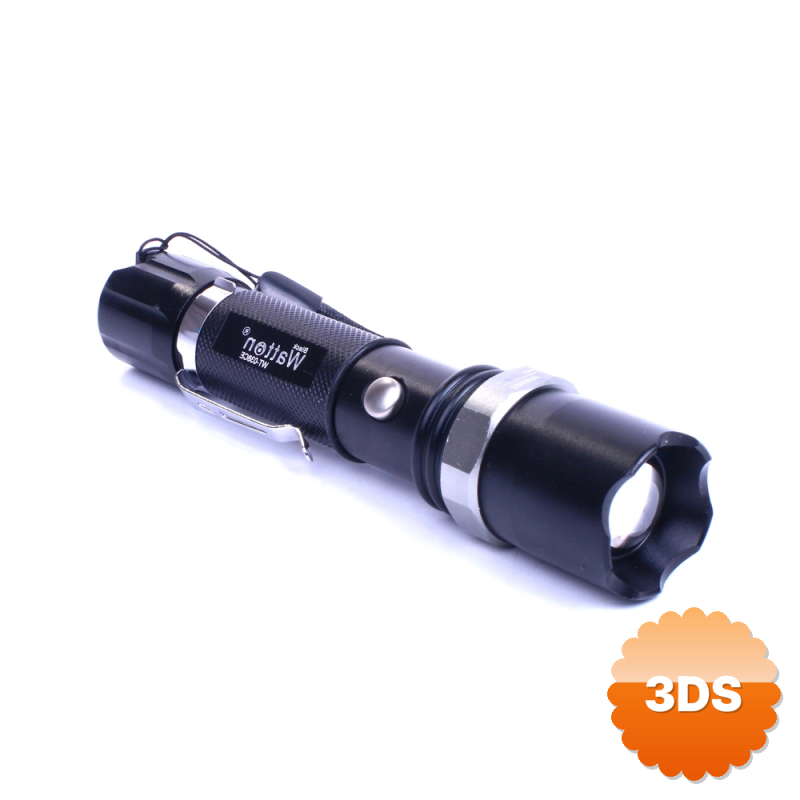 Zoomlu Şarjlı El Feneri En Uygun Fiyata Wt - 038