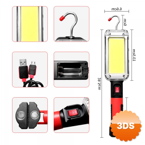 Usb Şarjlı Oto Tamirci Çalışma Lambası Wt - 733