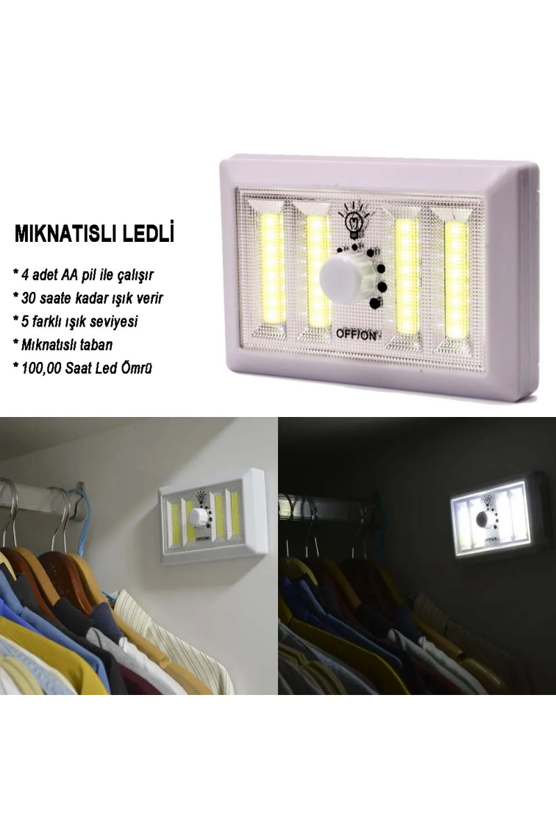 Dimmerli Işık Seviyesi Ayarlanabilir Ledli Lamba Wt - 383