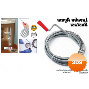 Lavabo Ve Gider Boruları Açacağı - Lavabo Açma Sustası - 8metre
