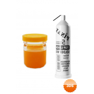 Pinax Tüp Lehim Teli 25 Gr 1.2mm + Lehim Pastası - 40gr