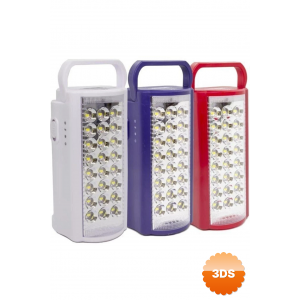 24 Büyük Ledli 80 Saat Yanan Powerbank Özellikli Akülü Led Işıldak