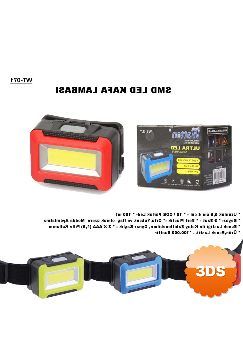 Pilli Kafa Lambası Wt - 071