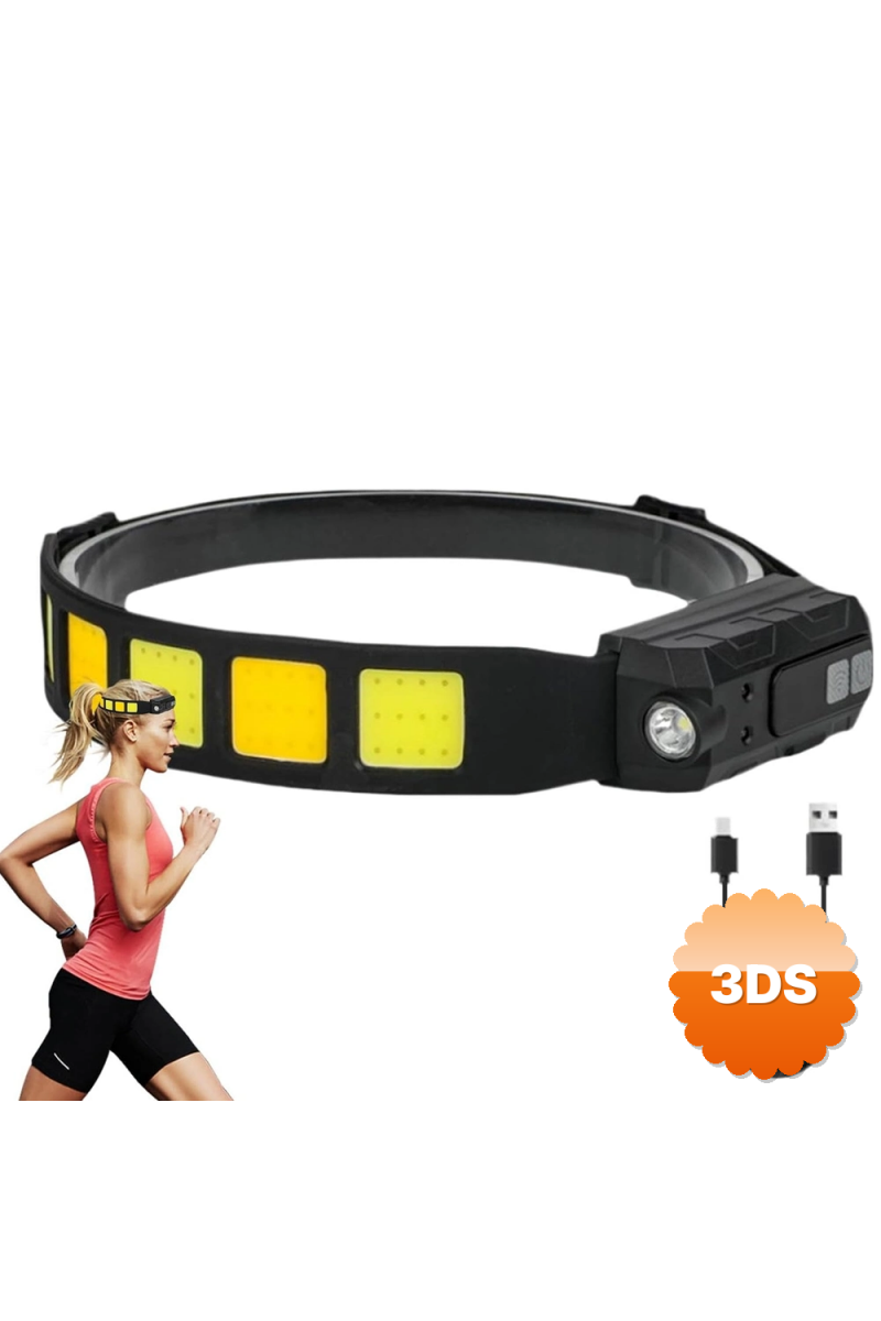 Sensörlü Cob Xpg Led Kafa Lambası Wt - 066