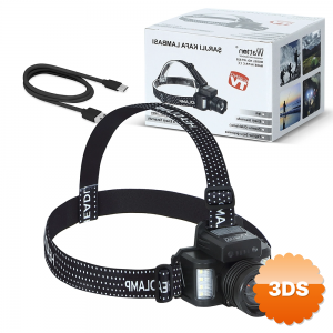 Sensörlü Cree Tg Led Şarjlı Kafa Lambası Wt - 625