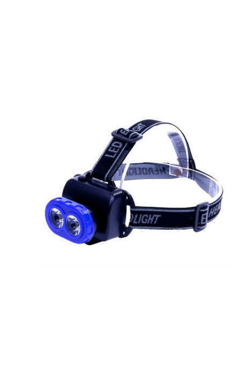 Çift Başlı Pilli Kafa Lambası Wt - 059