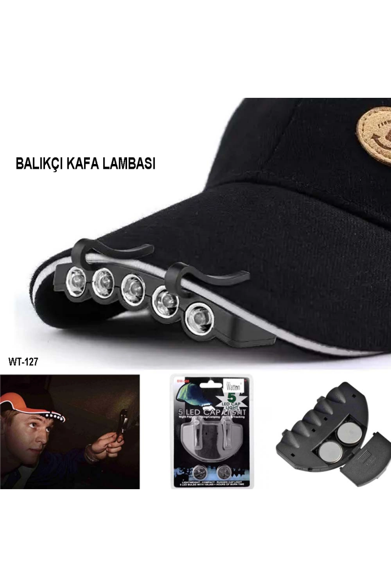 Şapkaya Takılan Lamba Wt - 127