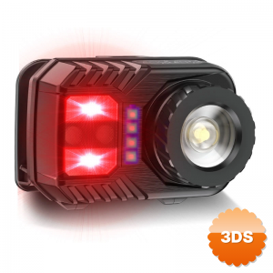 Peakstar Ps - 571 Sensör Xpg Cob Led Usb Şarj Edilebilir Lityum Pilli Zoomlu Kafa Lambası