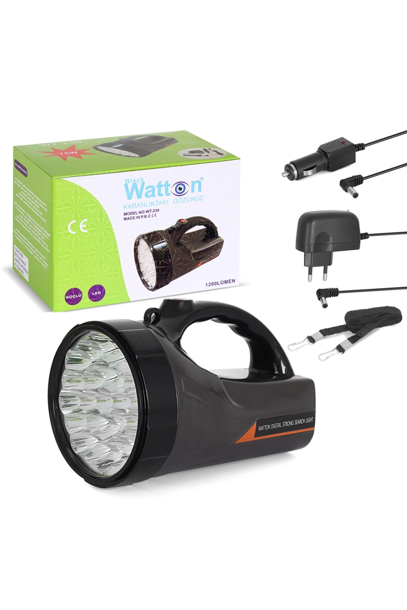 1200 Lümen 25 Ledli El Feneri Wt - 239