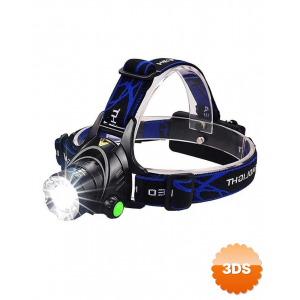 Ps - xQ - 19 T6 Orjinal 800 Lümen Profesyonel T6 Şarjlı Zoomlu Kafa Lambası