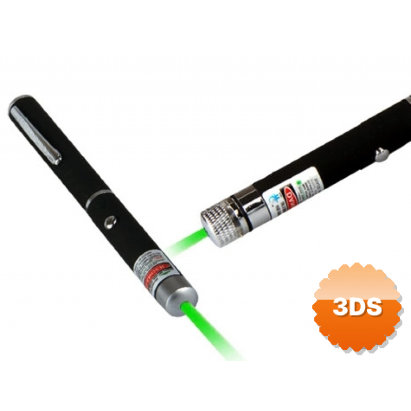 Yeşil Lazer Pointer 8000 Mw 5 Başlıklı