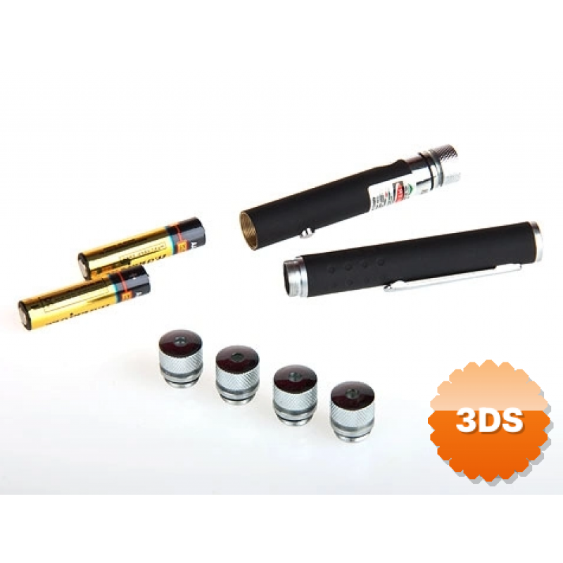 Yeşil Lazer Pointer 8000 Mw 5 Başlıklı