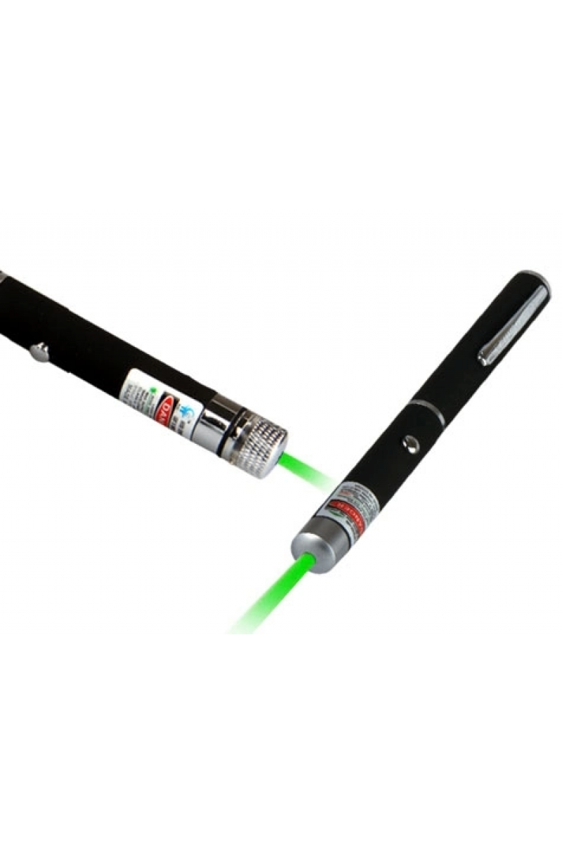 Yeşil Lazer Pointer 100 Mw 15 Km Etkili (5 Başlıklı)