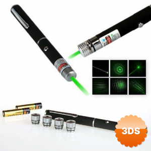 Yeşil Lazer Pointer 5000 Mw 15 Km Etkili (tek Başlık 5 Model)