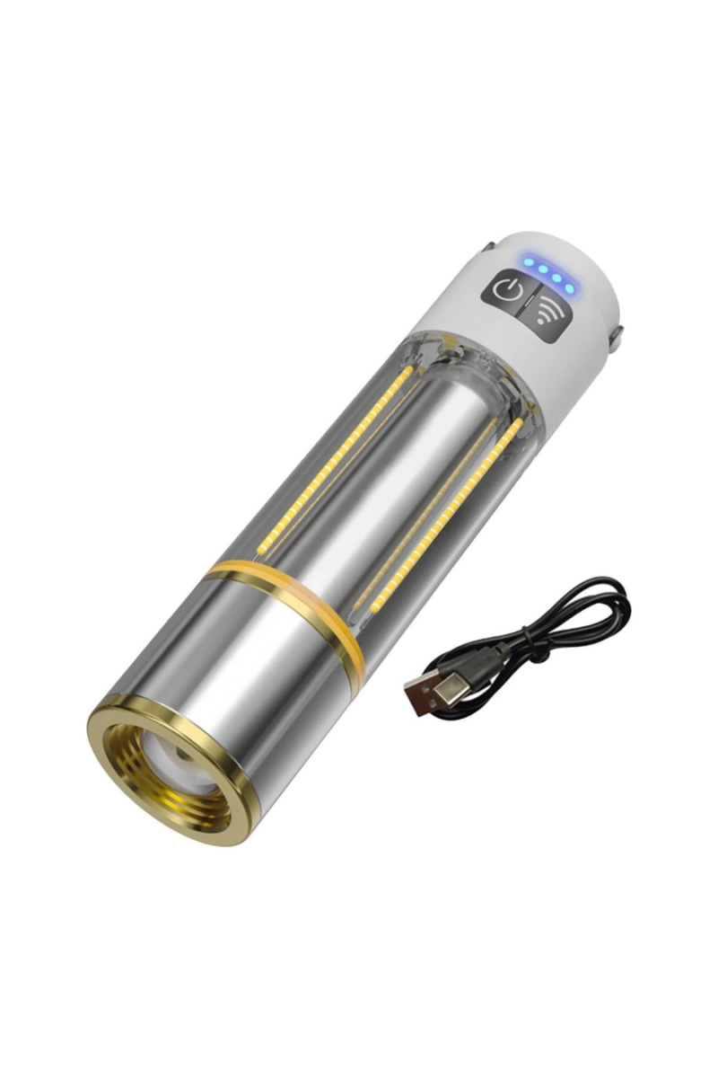 Gold Police Gp - 222 Çok Fonksiyonlu Kamp Lambası 1000 Lümen