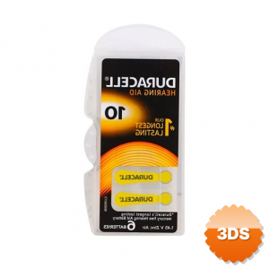 Duracell 10 Numara İşitme Cihazı Pili 6'lı Paket