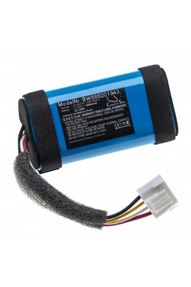 Sertec Jbl Flip 5 Uyumlu 3.7v 6800 Mah Soketli Batarya