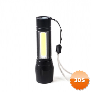 Cep Feneri Mini Çok Güçlü Şarjli El Feneri Led Fener ( Xpe + Cob Led )