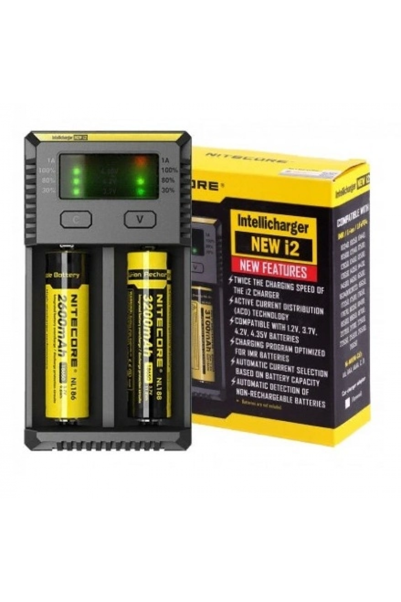 Nitecore New İ2 İntelli Charger Li - ion / Nı - cd / Nı - mh Pil Şarj Cihazı