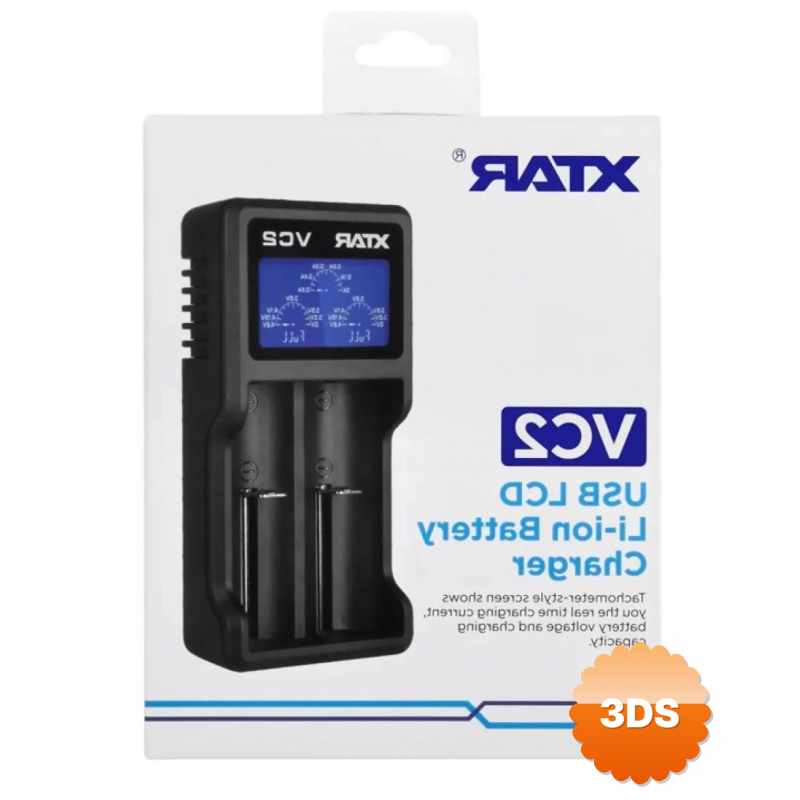 Xtar Vc2 İkili Li - ion Pil Şarj Cihazı