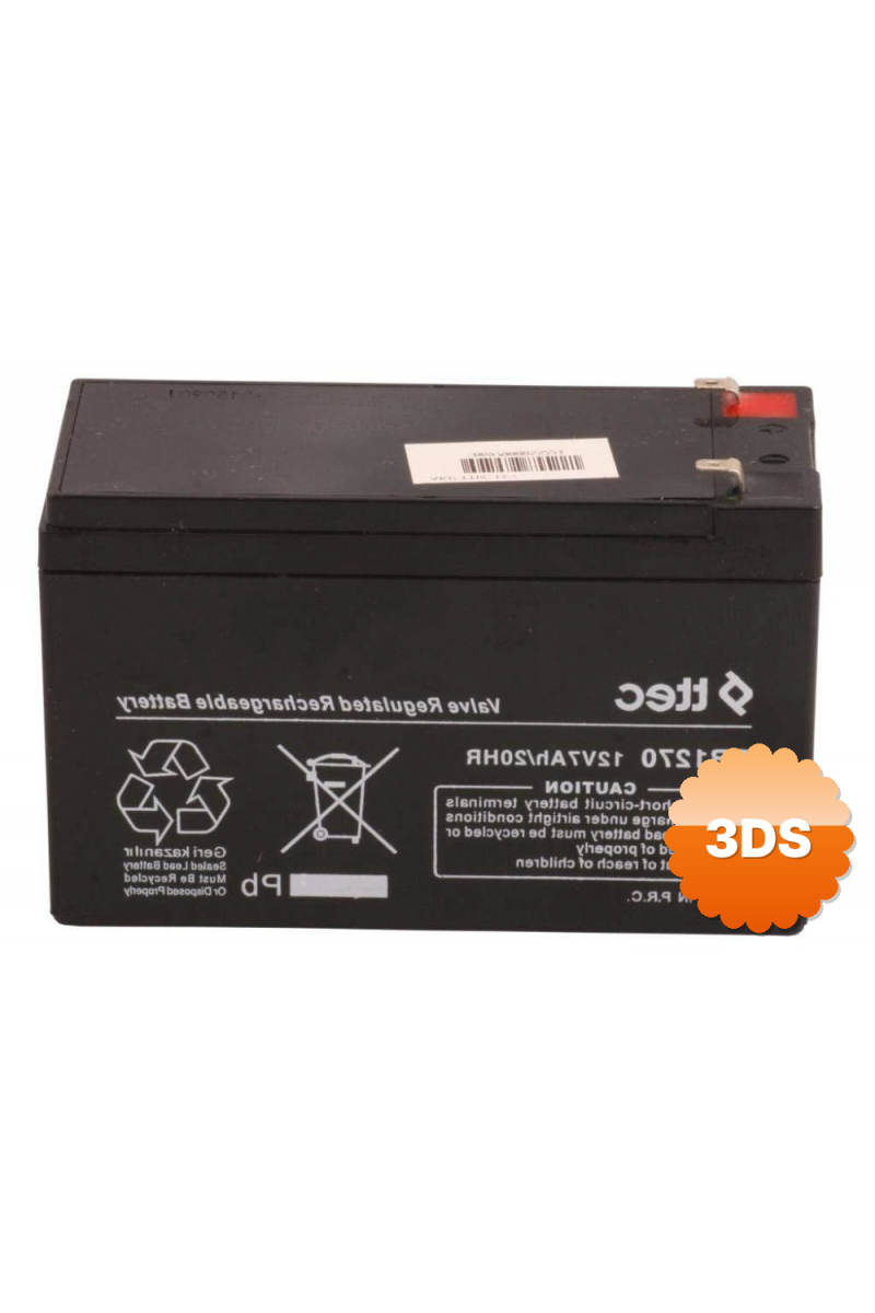 Ttec 12v 7 Ah Kuru Bakımsız Akü
