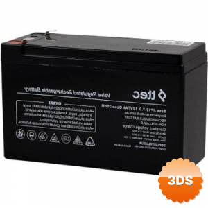 Ttec 12v 7 Ah Base Kuru Bakımsız Akü