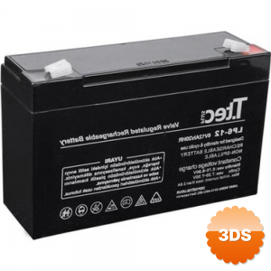 Ttec 6v 12 Ah Kuru Bakımsız Akü