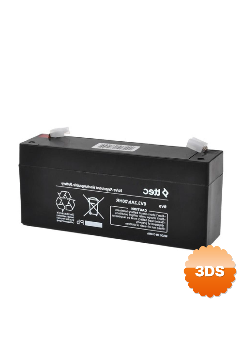 Ttec 6v 3.2 Ah Kuru Bakımsız Akü