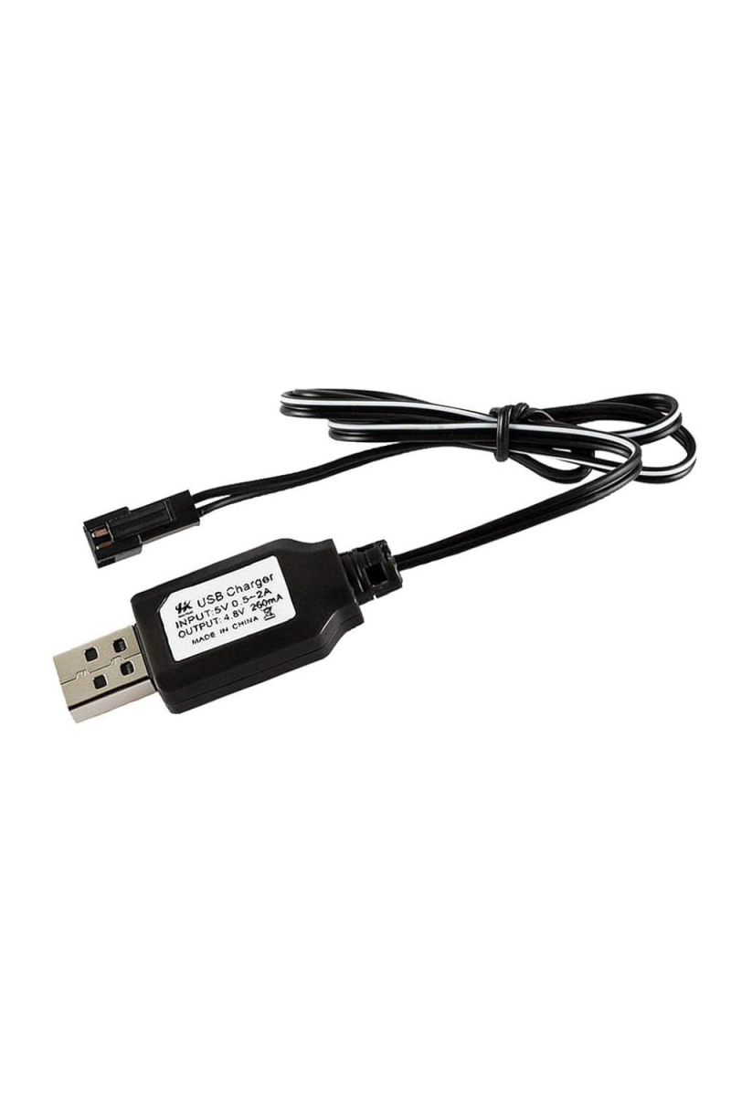 Sertec 4.8v Nı - cd / Nı - mh Oyuncak Bataryası Usb Şarj Kablosu