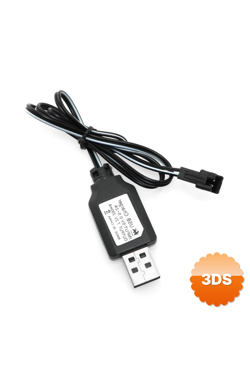 Sertec 7.2v Nı - cd / Nı - mh Oyuncak Bataryası Usb Şarj Kablosu