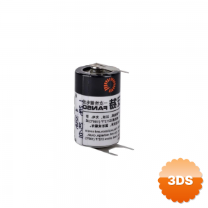Fanso Er14250h 3.6v 1/2 Aa Size Lithium Pil (li - socl2) 3 Pın