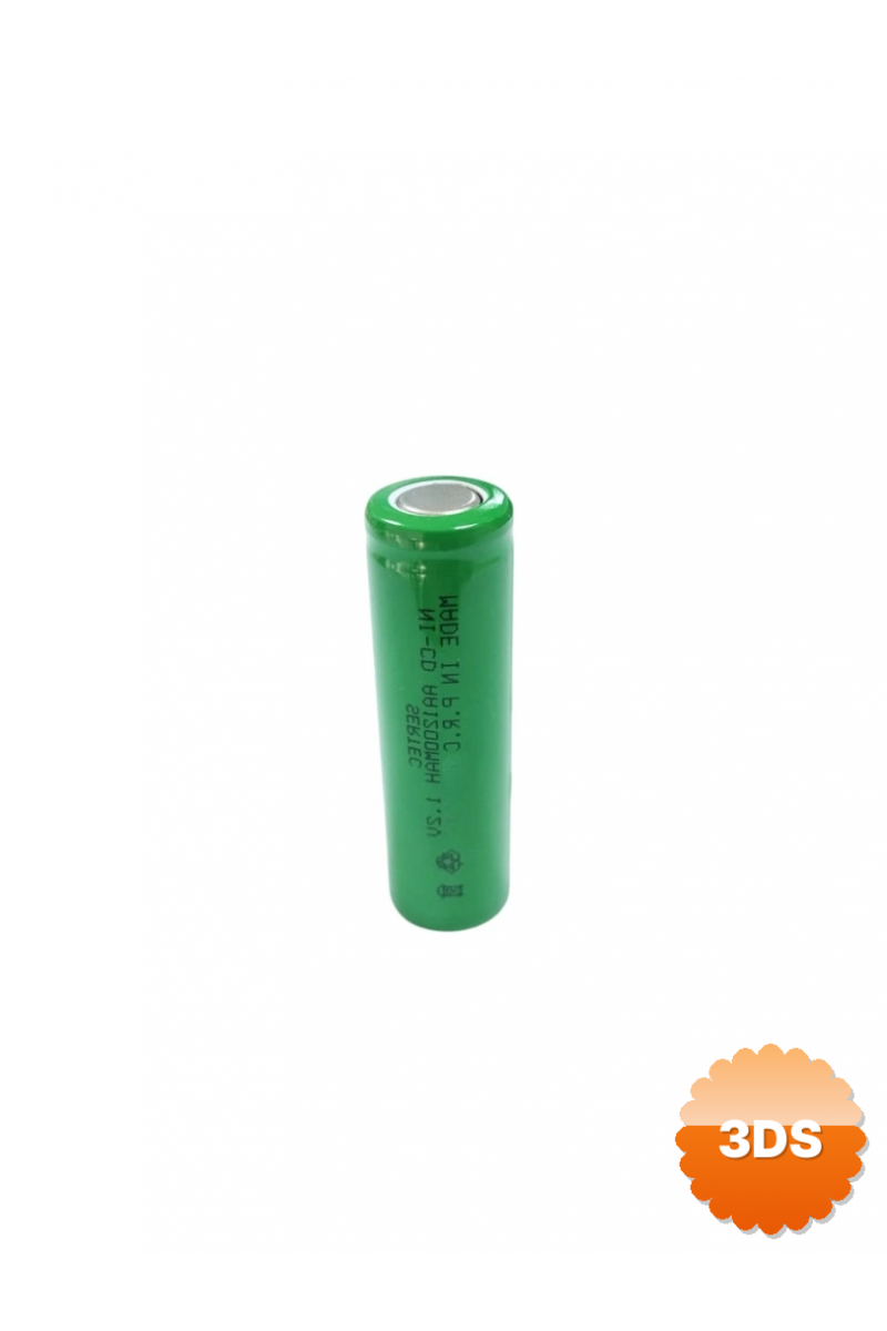 Sertec - 1.2v 1200 Mah - Aa - Ni - cd Şarjlı Pil - (başsız / Flat Head)