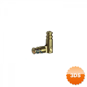 Pirinç Gizli, Çubuk Kutu Menteşe - 4x21mm, 1 Adet