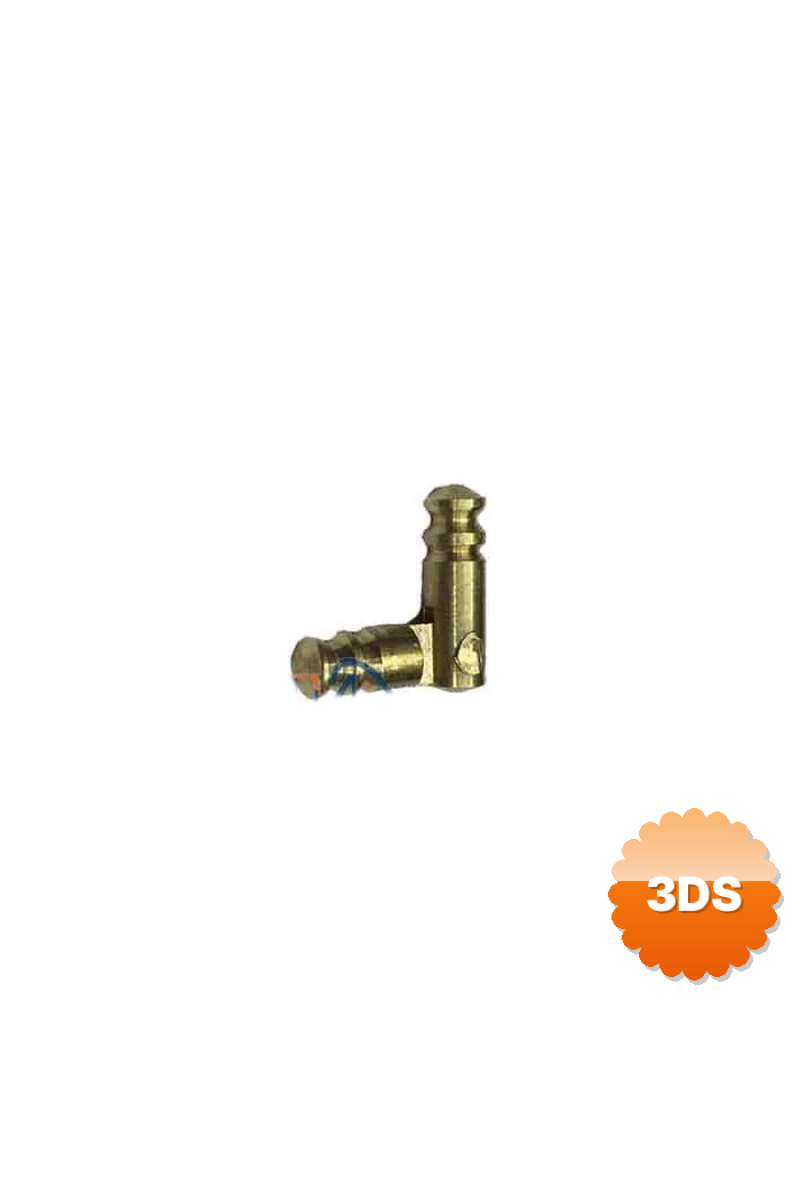 Pirinç Gizli, Çubuk Kutu Menteşe - 4x21mm, 100 Adet