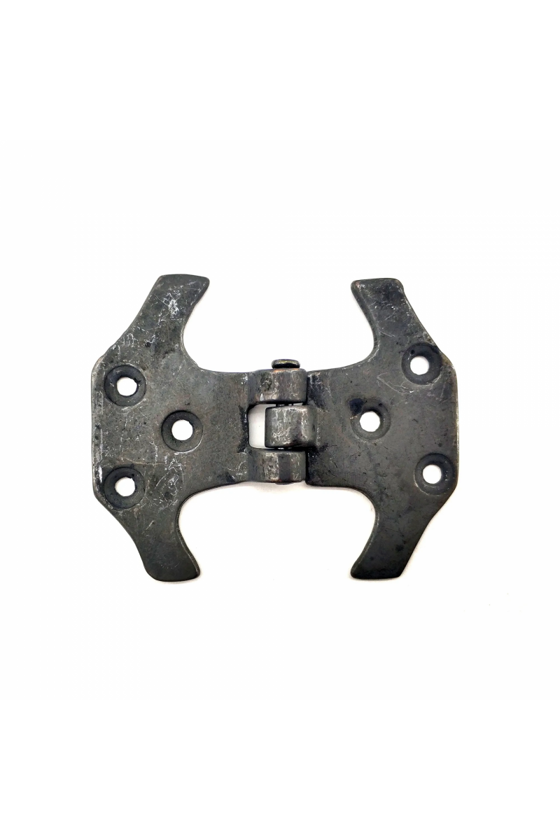 Antika Tarz Dekoratif Pirinç Fit Menteşe - 67 Mm, Oksit